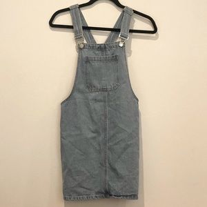 thrifted overall dress